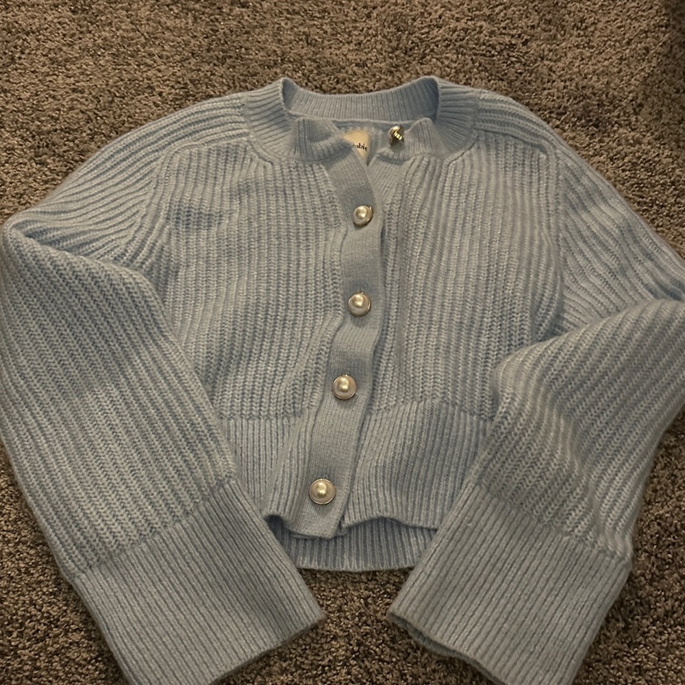 Abercrombie & Fitch Sky Blue Cardigan
